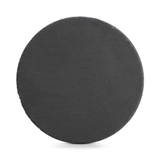 Assiette presentation ronde plateau ardoise Naturelle Zeller