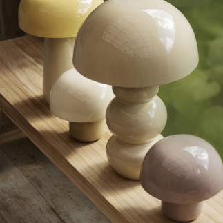 Petite lampe champignon metal email Madam Stoltz