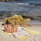 Sac weekend recyclé rayures Madam Stoltz