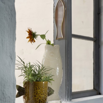 Vase poisson verre Madam Stoltz