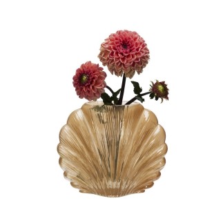 Vase verre forme de coquillage Madam Stoltz