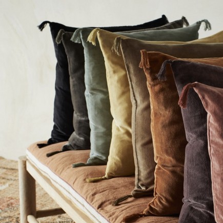 Housse de coussin velours Madam Stoltz