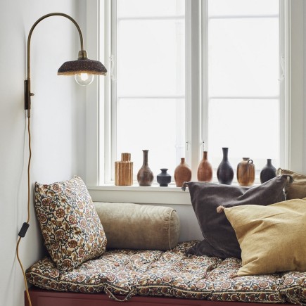 Housse de coussin velours Madam Stoltz