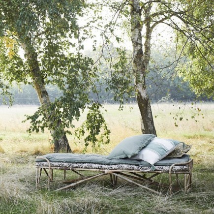 Housse de coussin franges coton Madam Stoltz