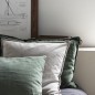 housse de coussin carree 50 x 50 cm velours beige ib laursen