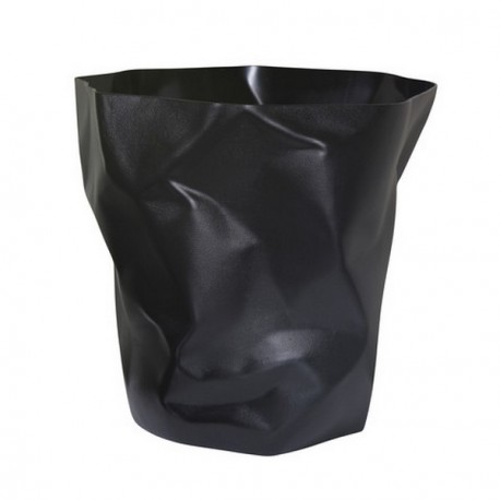 Poubelle noire design bin bin essey