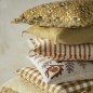 housse de coussin coton imprime jaune franges madam stoltz housse de coussin coton imprime jaune franges madam stoltz