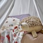 Coussin enfant rond coton imprime Bloomingville Agnes