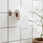 porte papier toilette mural metal laiton dore ib laursen