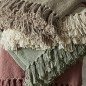 plaid coton recycle vert olive clair madam stoltz