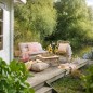 Plaid a carreaux coton franges IB Laursen