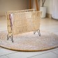 porte revues matiere naturelle papier metal boho zeller