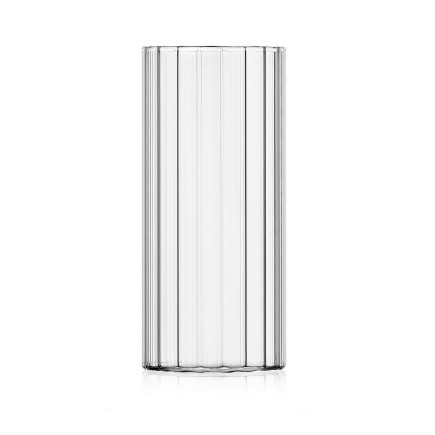 Verre design droit strie long drink Ichendorf Milano Laguna