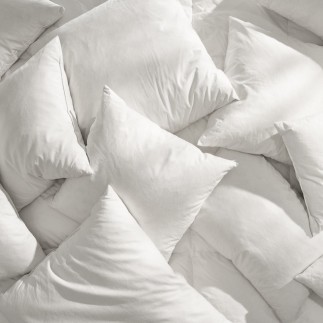 Coussin plumes de canard garnissage Madam Stoltz 30 x 50 cm