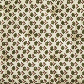 long coussin d assise banc coton imprime floral vert madam stoltz