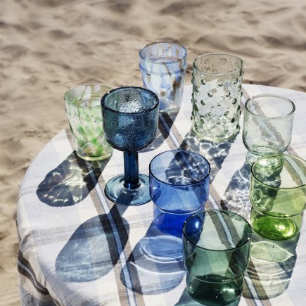 Verre à eau soufflé artisanal Madam Stoltz