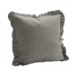 Housse de coussin à volants coton Madam Stoltz Housse de coussin à volants coton Madam Stoltz