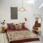 Housse de coussin a volants couleur coton uni Madam Stoltz