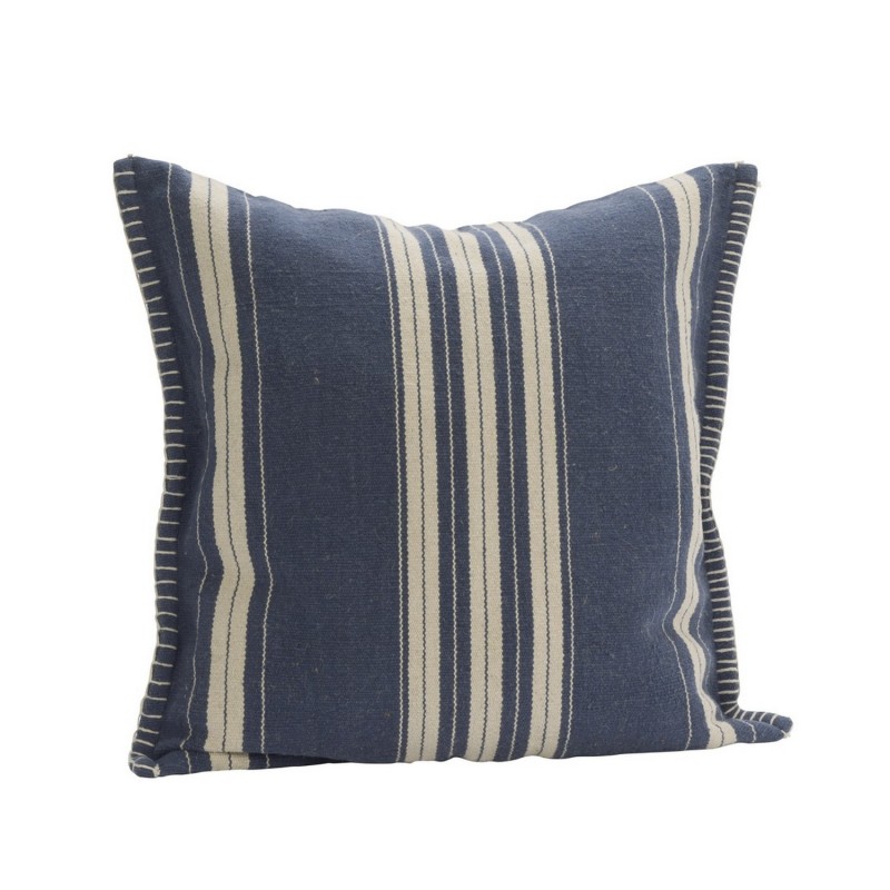 Housse de coussin design scandinave rayures coton jute couleur Madam Stoltz Housse de coussin design scandinave rayures coton jute couleur Madam Stoltz
