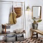 Panier rangement coton tisse design Madam Stoltz