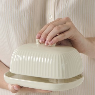 beurrier ceramique blanc ecru creme ib laursen mynte