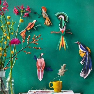 Oiseau décoratif mural Studio Roof Paradise Bird Rani