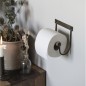 derouleur mural papier wv vintage rouille metal bois ib laursen