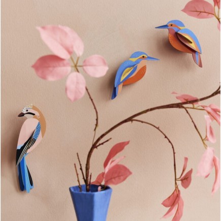 oiseaux decoratifs martin pecheurs studio roof kingfishers