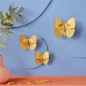 papillons jaunes decoration murale studio roof yellow butterflies set de 3