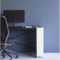 etagere bibliotheque basse a roulettes acier blanc yamazaki tower