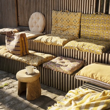 Matelas de banc coton Madam Stoltz