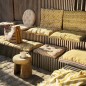 Matelas de banc coton Madam Stoltz