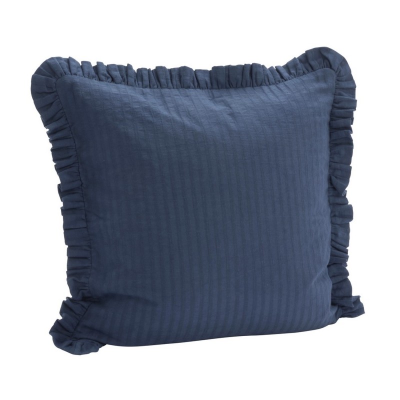 Housse de coussin volants coton couleur Madam Stoltz Housse de coussin volants coton couleur Madam Stoltz