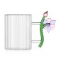 Tasse verrre fleur orchidee sculptee Ichendorf Milano Botanica