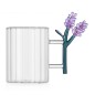 Mug verre anse fleur lavande Ichendorf BOTANICA Mug verre anse fleur lavande Ichendorf BOTANICA