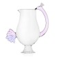 Carafe sculpture verre Ichendorf ANIMAL FARM Flamingo