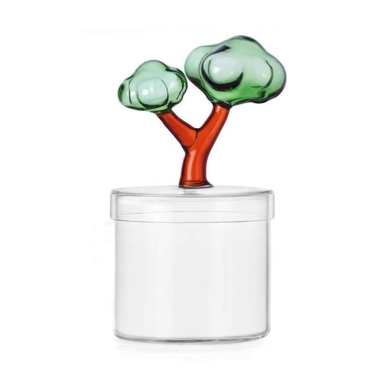 Boite verre sculpté arbres Ichendorf TALKING TREES