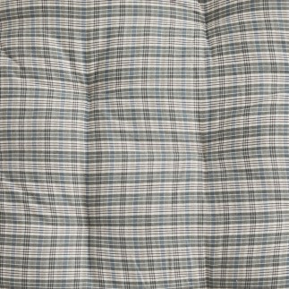 grand matelas transat carreaux bleu coton madam stoltz