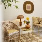 Housse coussin broderie coton Madam Stoltz Suzani