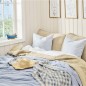 Housse de coussin tete de lit coton matelasse IB Laursen 50 x 90 cm