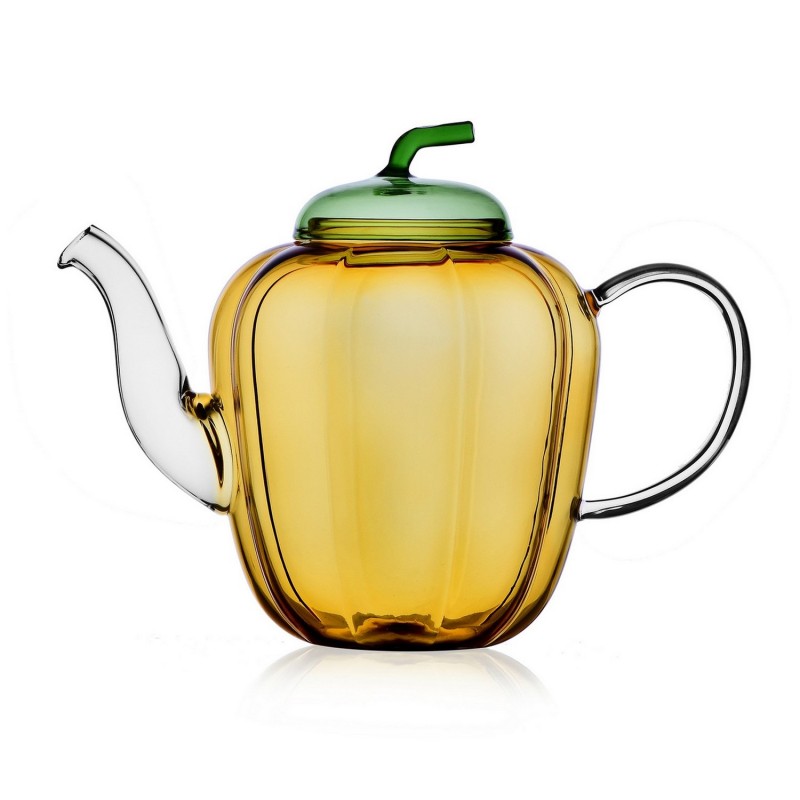 Theiere verre design original legume poivron Ichendorf Milano Vegetables Pepper
