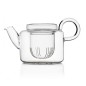 Theiere design verre borosilicate Ichendorf Milano Piuma Low