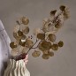 eucalyptus fleur artificielle marron bloomingville
