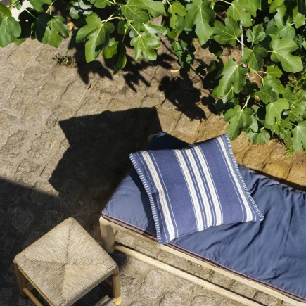 Matelas de sol uni réversible coton bicolore Madam Stoltz