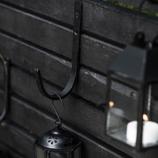 patere simple fer forge noir ib laursen