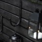 patere simple fer forge noir ib laursen