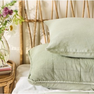 Housse de coussin tete de lit coton matelasse IB Laursen