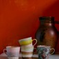 Tasse à café grès HKliving Rococo set de 4 Tasse à café grès HKliving Rococo set de 4