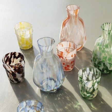 Carafe verre souffle couleur Madam Stoltz
