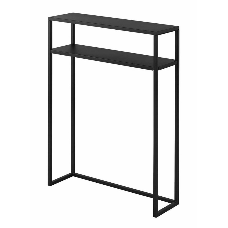 Table console fine epuree design metal acier Yamazaki